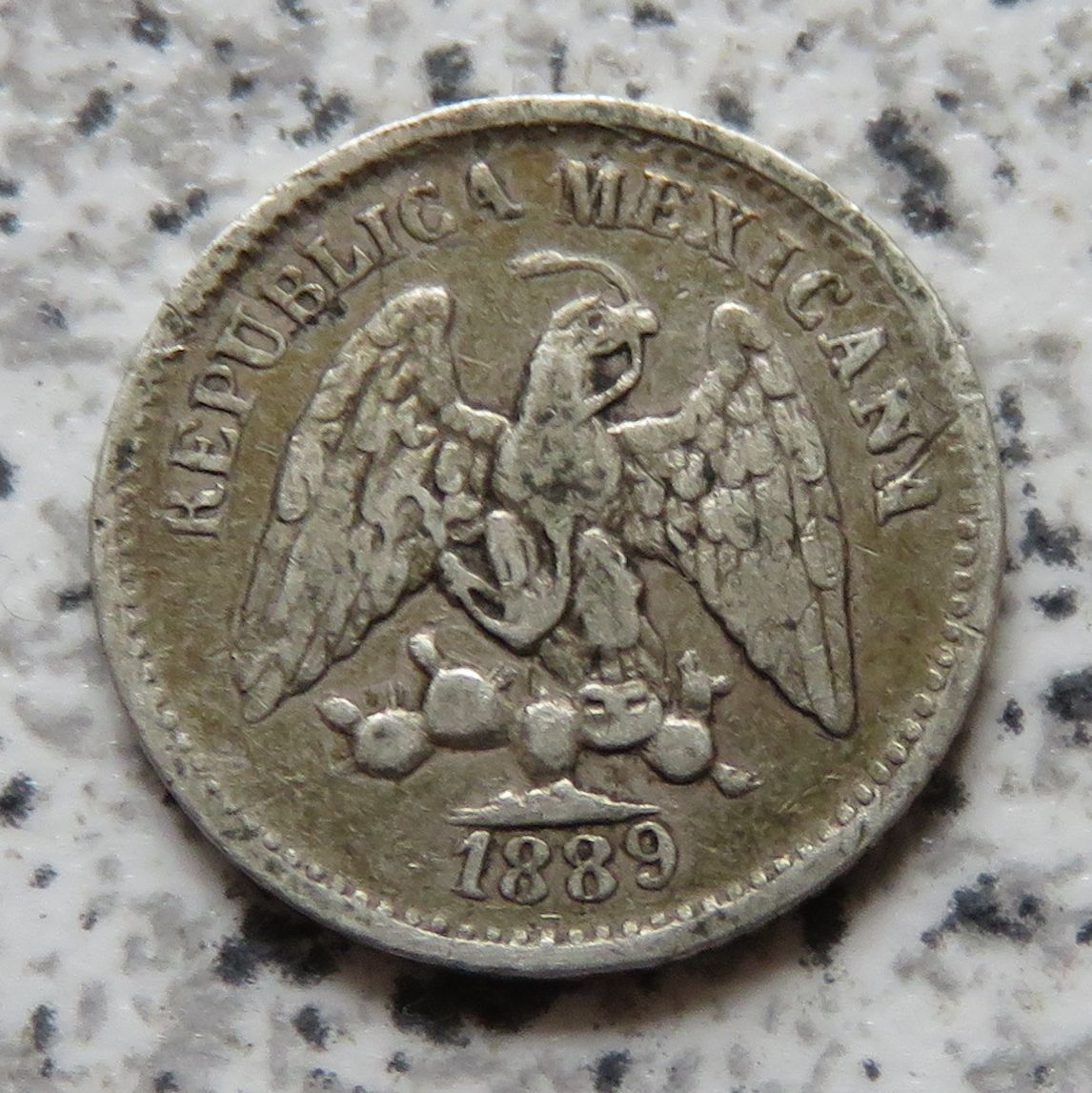  Mexiko 5 Centavos 1889 Mo   