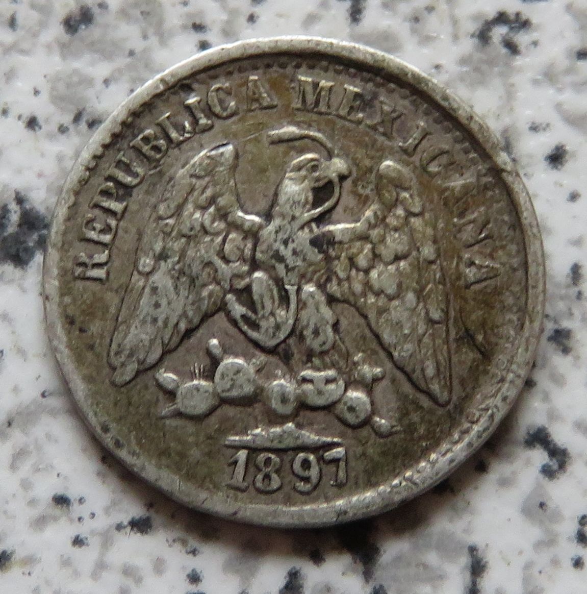  Mexiko 5 Centavos 1897 Zs Z   