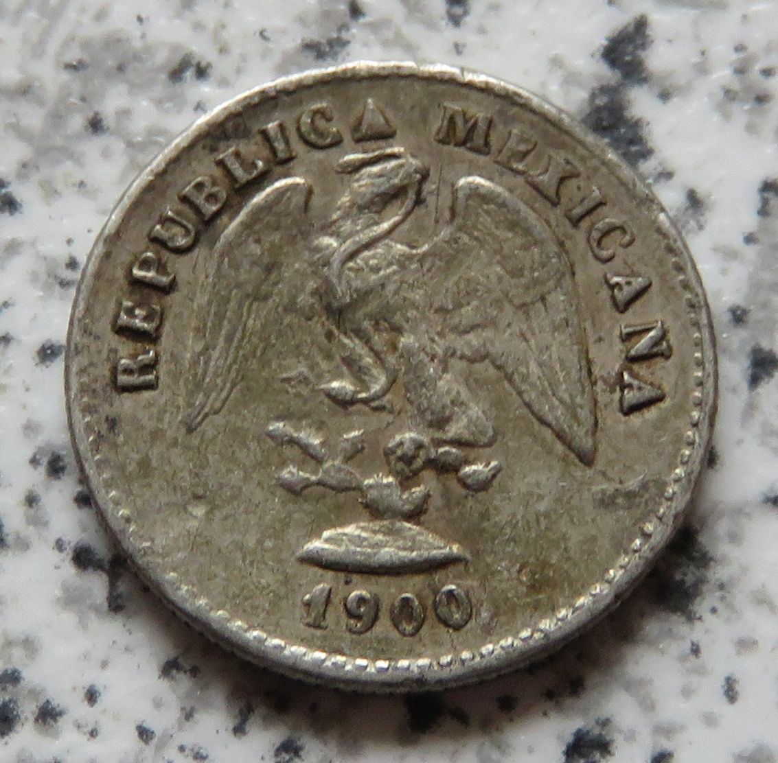  Mexiko 5 Centavos 1900 Mo M   
