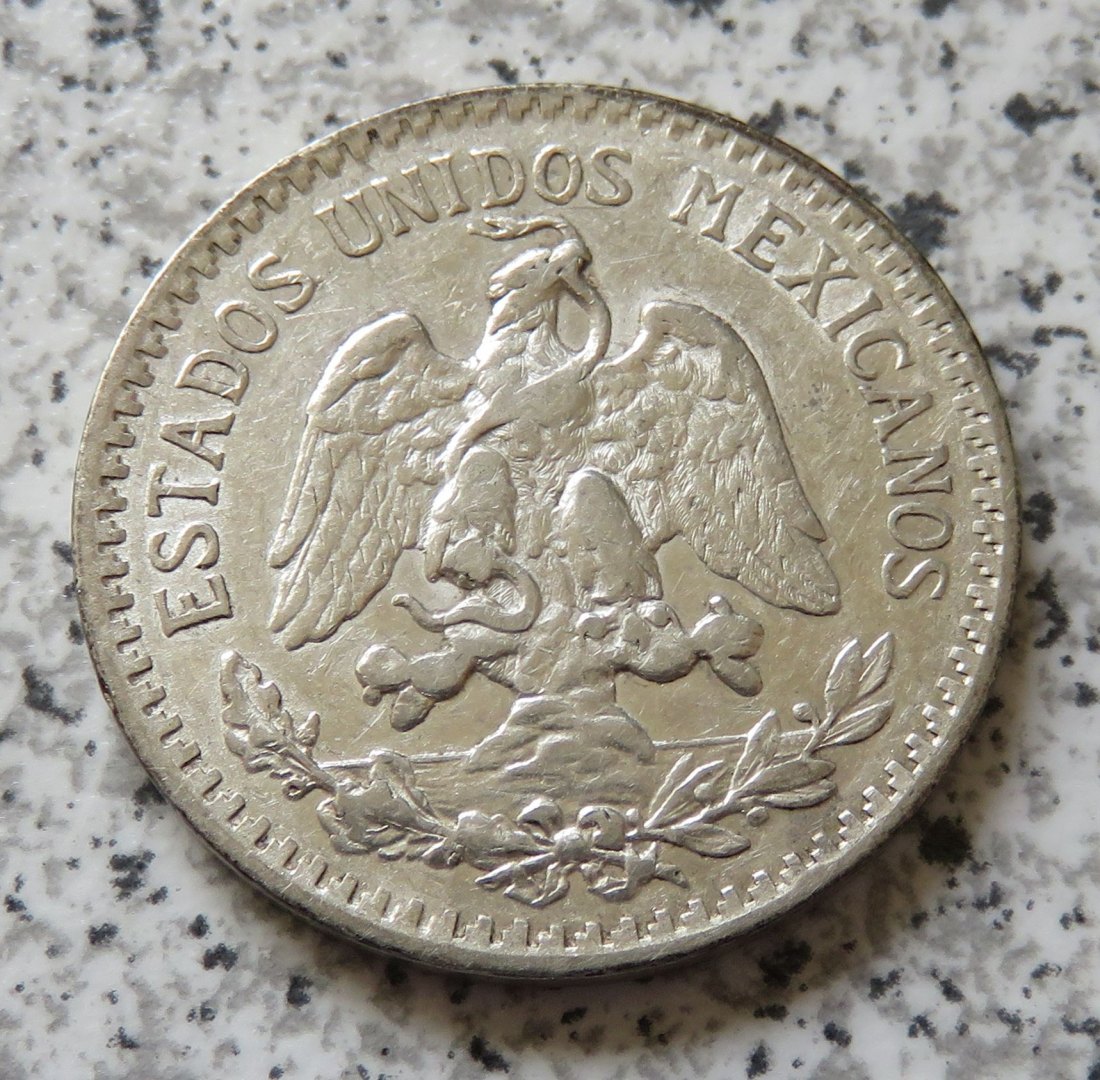  Mexiko 50 Centavos 1919, KM 446   