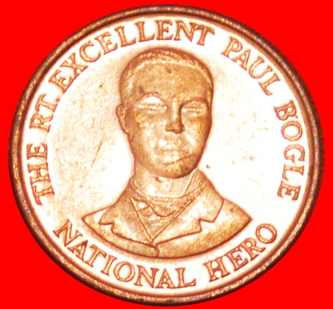 * GREAT BRITAIN (1995-2012): JAMAICA★10 CENTS 1995 BOGLE (1822-1865) LUSTRE!★LOW START ★ NO RESERVE!