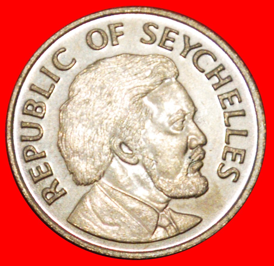  * GREAT BRITAIN (1976-1977): SEYCHELLES★ 50 CENTS 1976 UNC★MANCHAM 1939-2017★LOW START ★ NO RESERVE!   