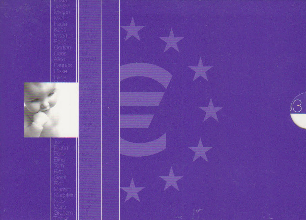  Offiz Sonder-KMS Niederlande *Babysatz* 2003 nur 25.000St!   