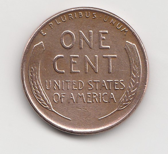  1 Cent USA 1957 ohne Münzzeichen  (N117)   