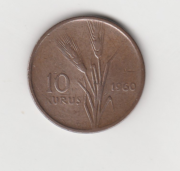  10 Kurus Türkei 1960 (N120)   