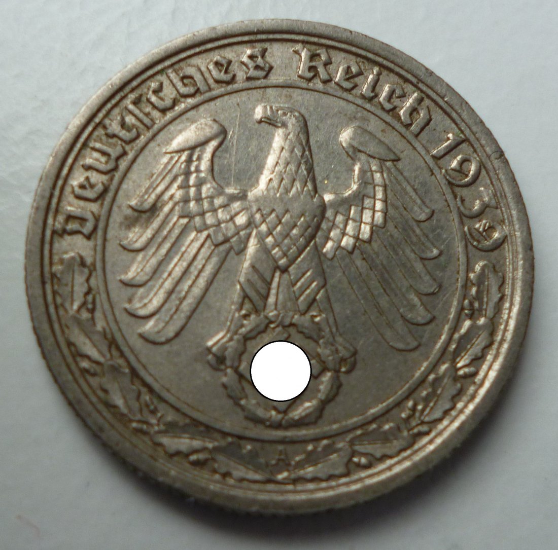  Deutsches Reich 50 Reichspfennig 1939 A   
