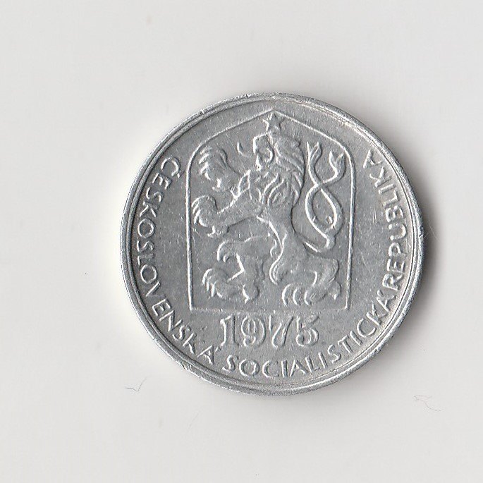  10 Heller  Tschechoslowakei 1975 (N123)   