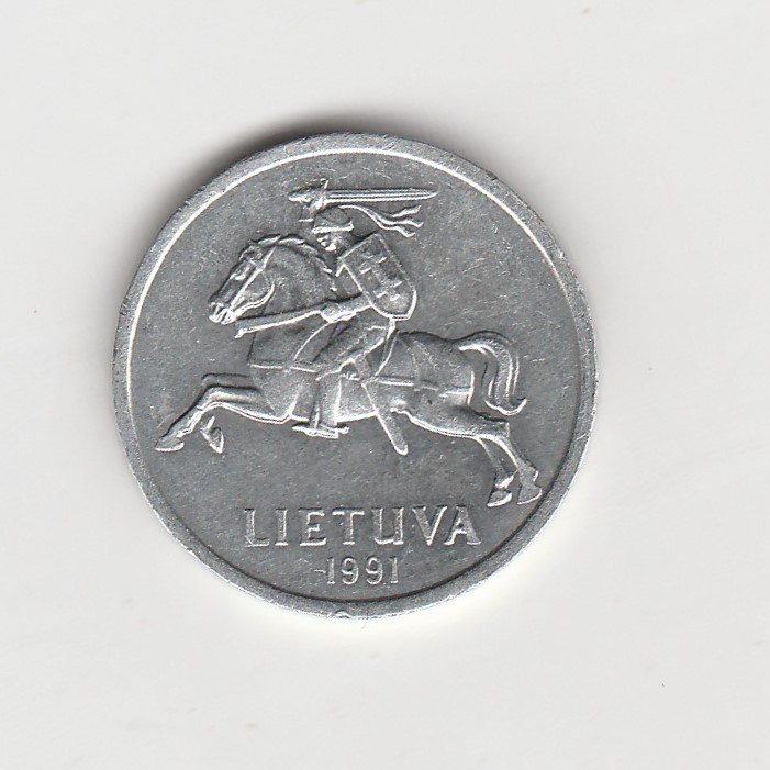Litauen (N124 1 Centai 1991 