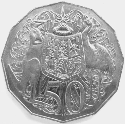  Australien 1969 50 Cent   