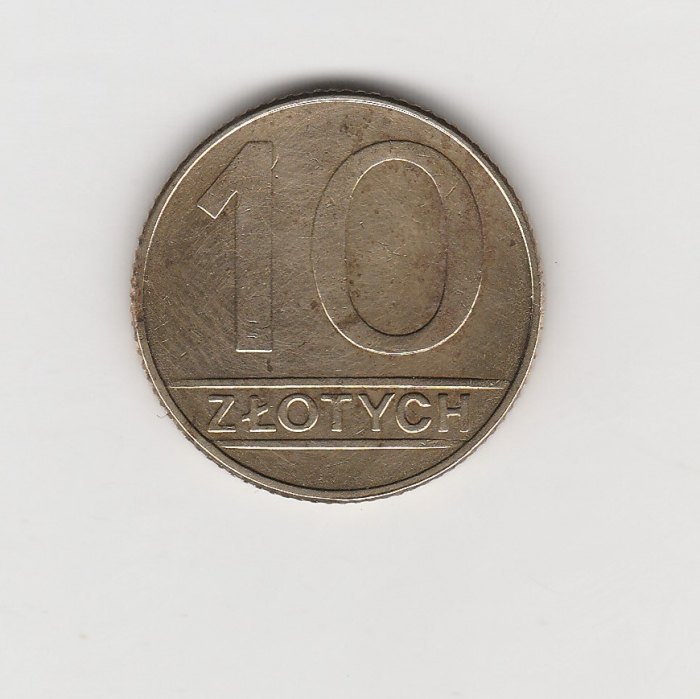  Polen 10 Zlotych 1989 (N135)   