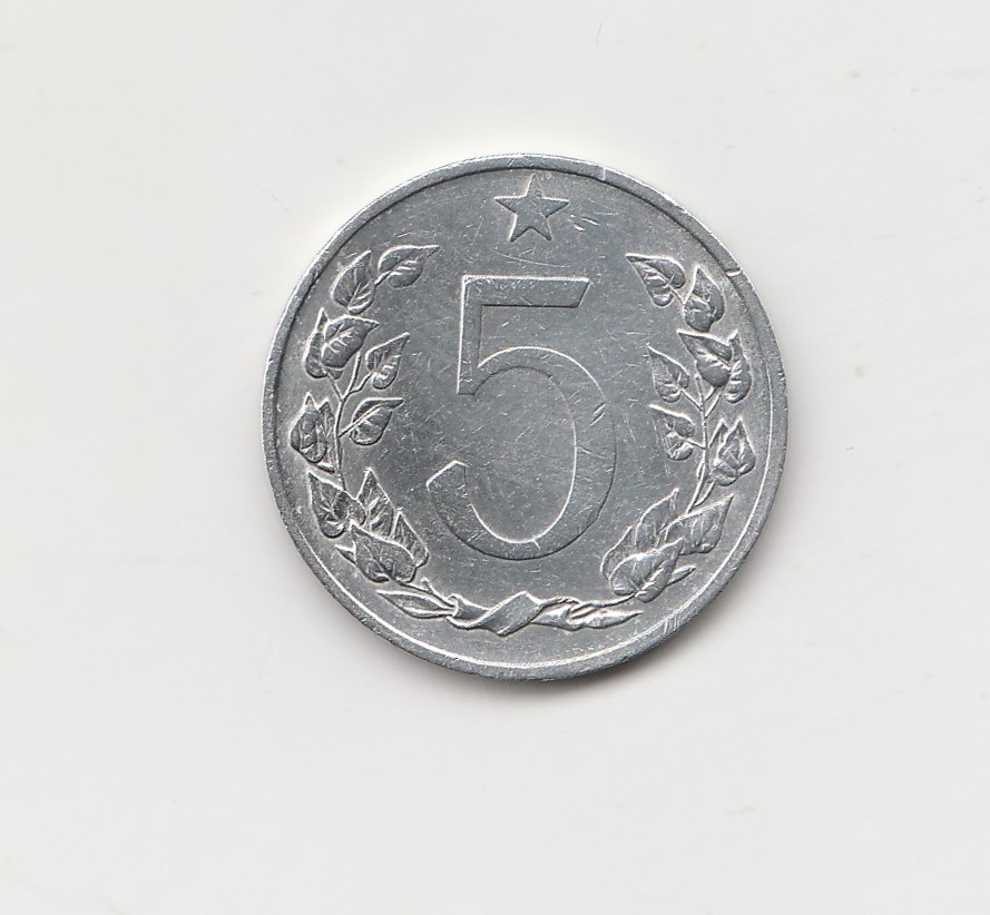 5 Heller Tschechoslowakei 1953 (N144)