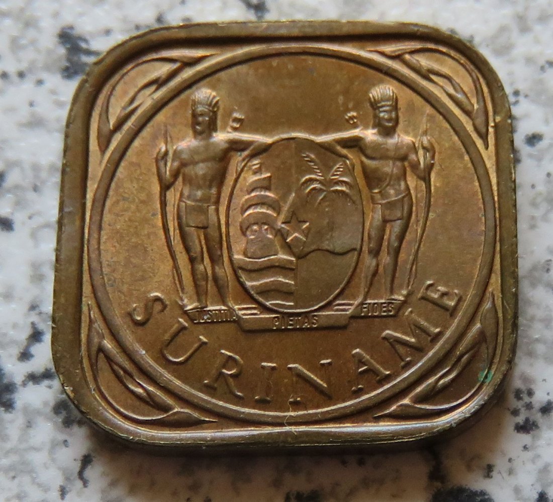  Surinam 5 Cents 1962   
