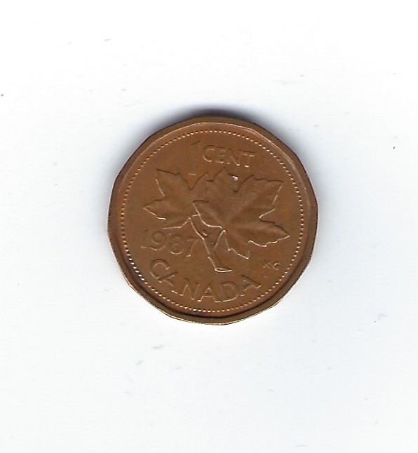 Kanada 1 Cent 1987   