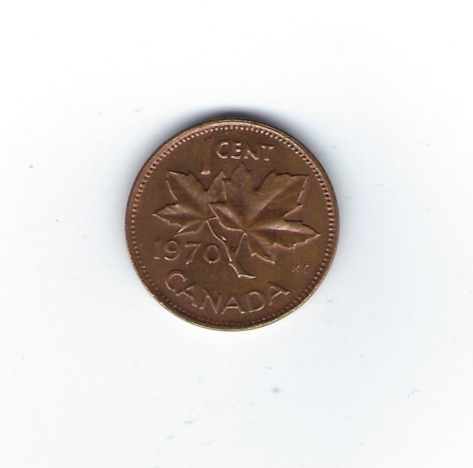  Kanada 1 Cent 1970   