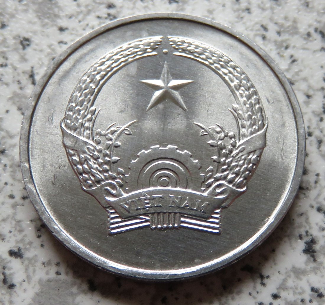  Vietnam 1 Dong 1976, Erhaltung   