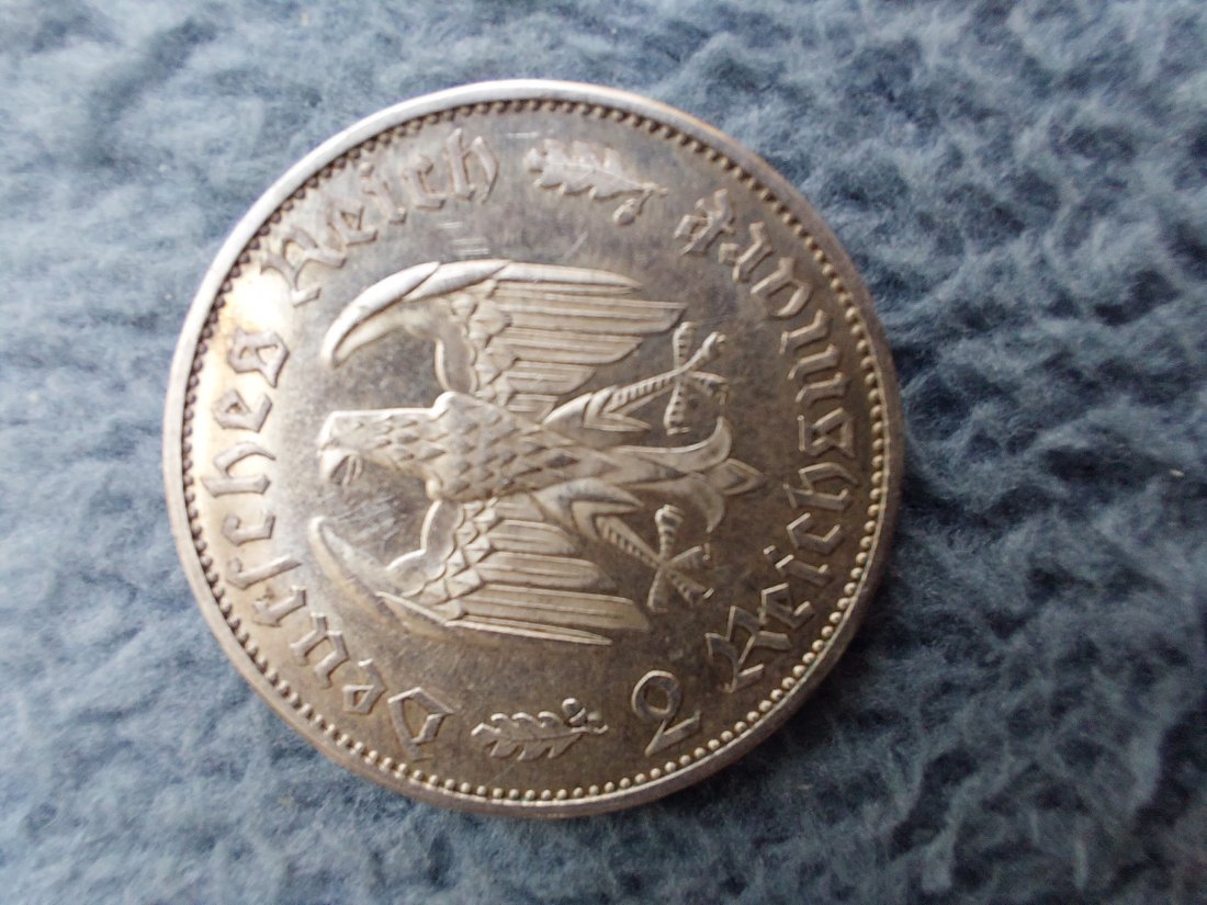  2 Reichsmark von 1934,Friedrich von Schiller   