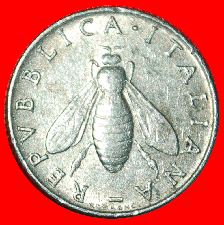  * BEE (1953-2001): ITALY ★ 2 LIRE 1957R! ★LOW START ★ NO RESERVE!   