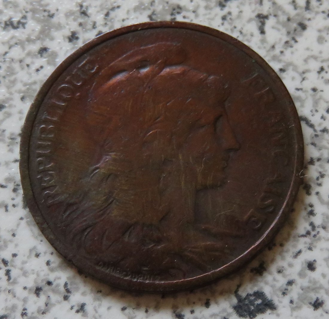  Frankreich 5 Centimes 1905   