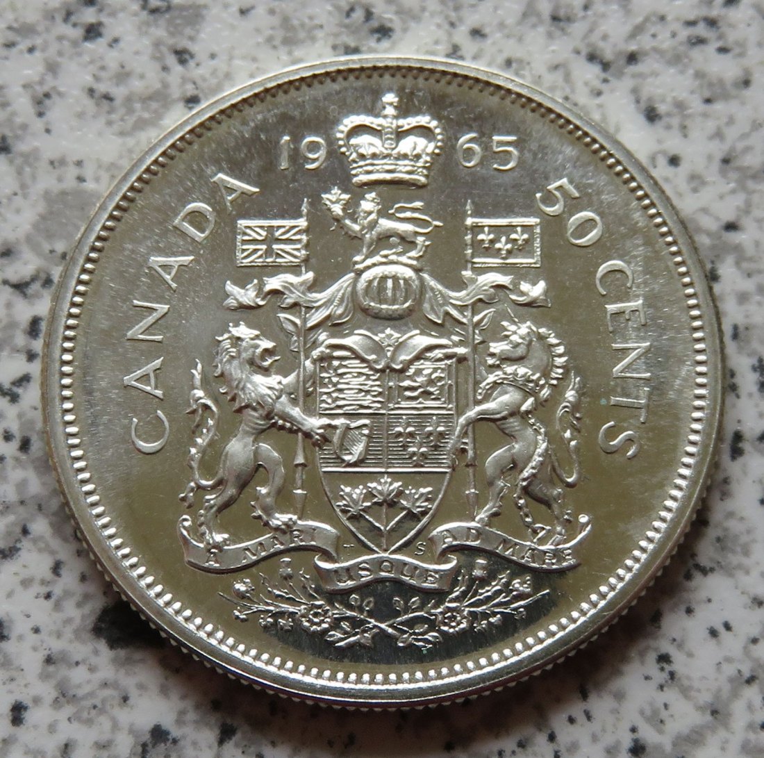  Canada 50 Cents 1965   