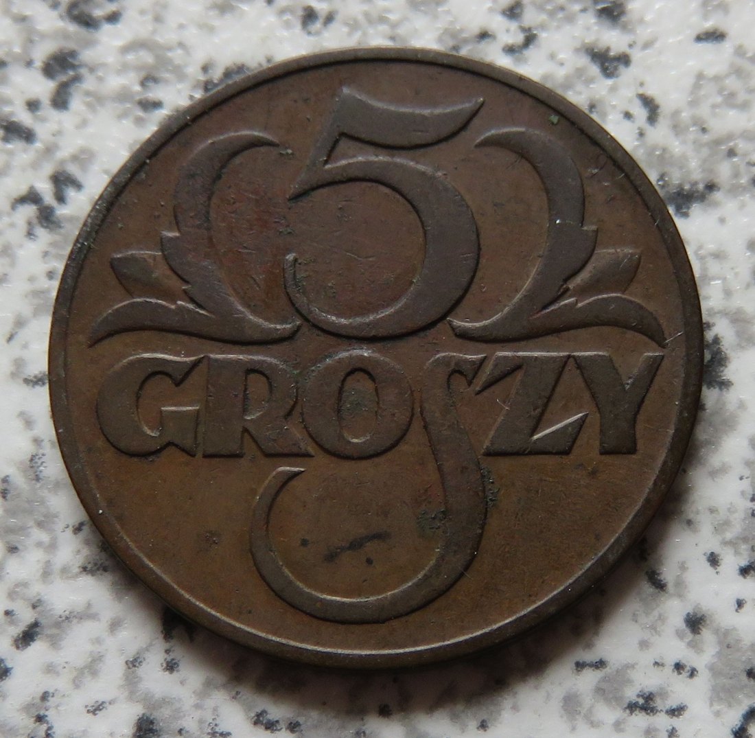  Polen 5 Groszy 1936   