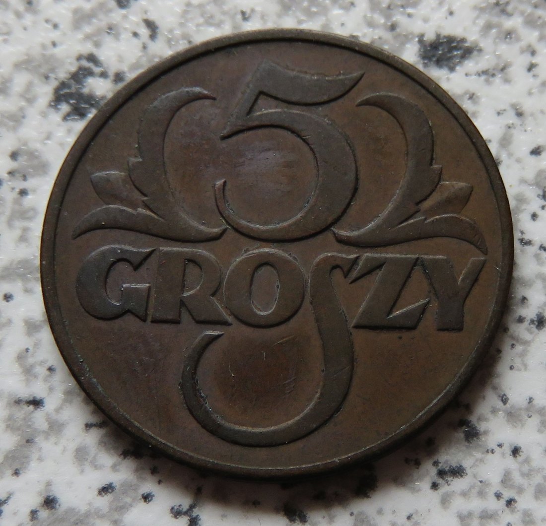  Polen 5 Groszy 1939   