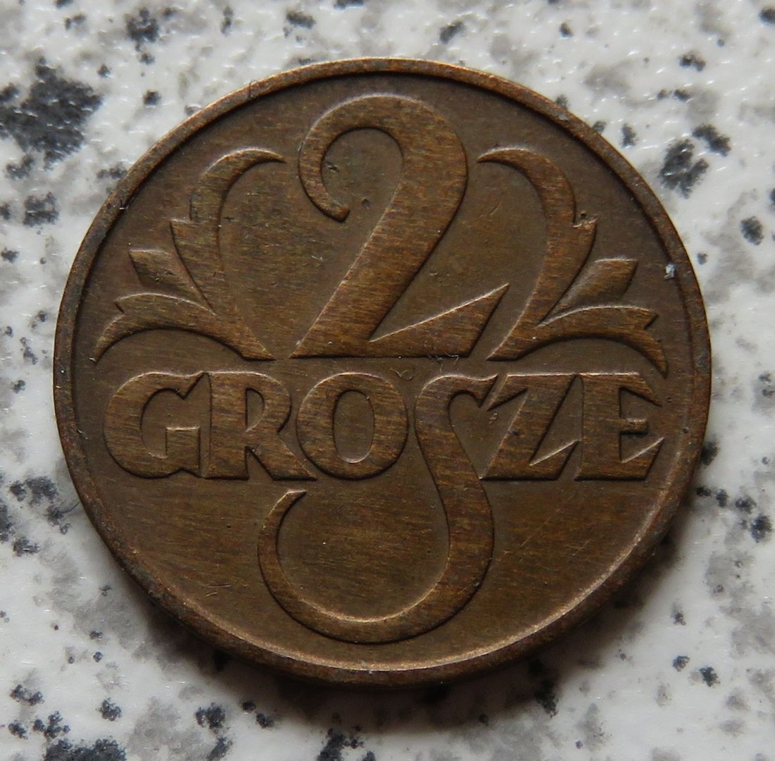  Polen 2 Grosze 1933   