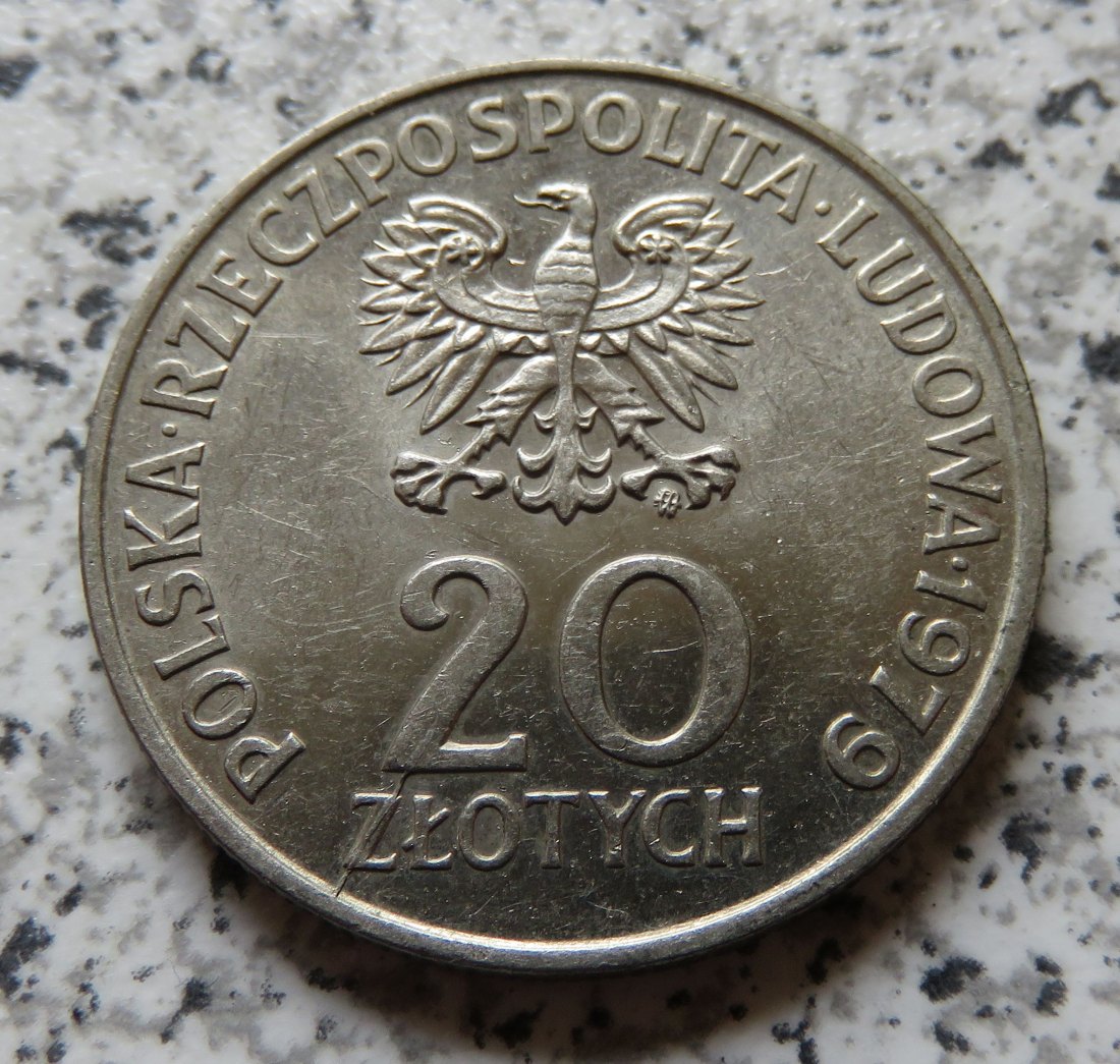  Polen 20 Zloty 1979   