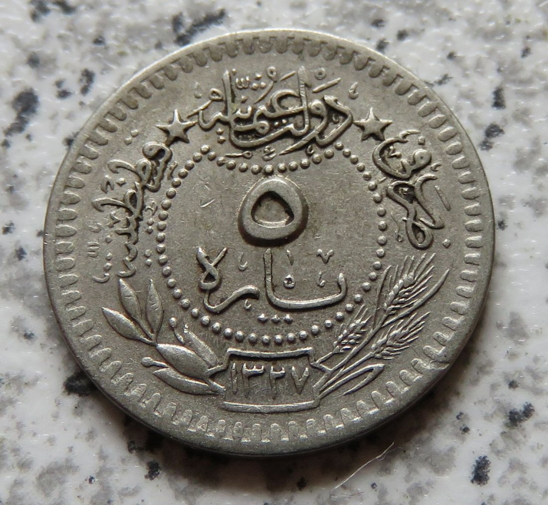  Türkei 5 Para 1327/4 (1912)   