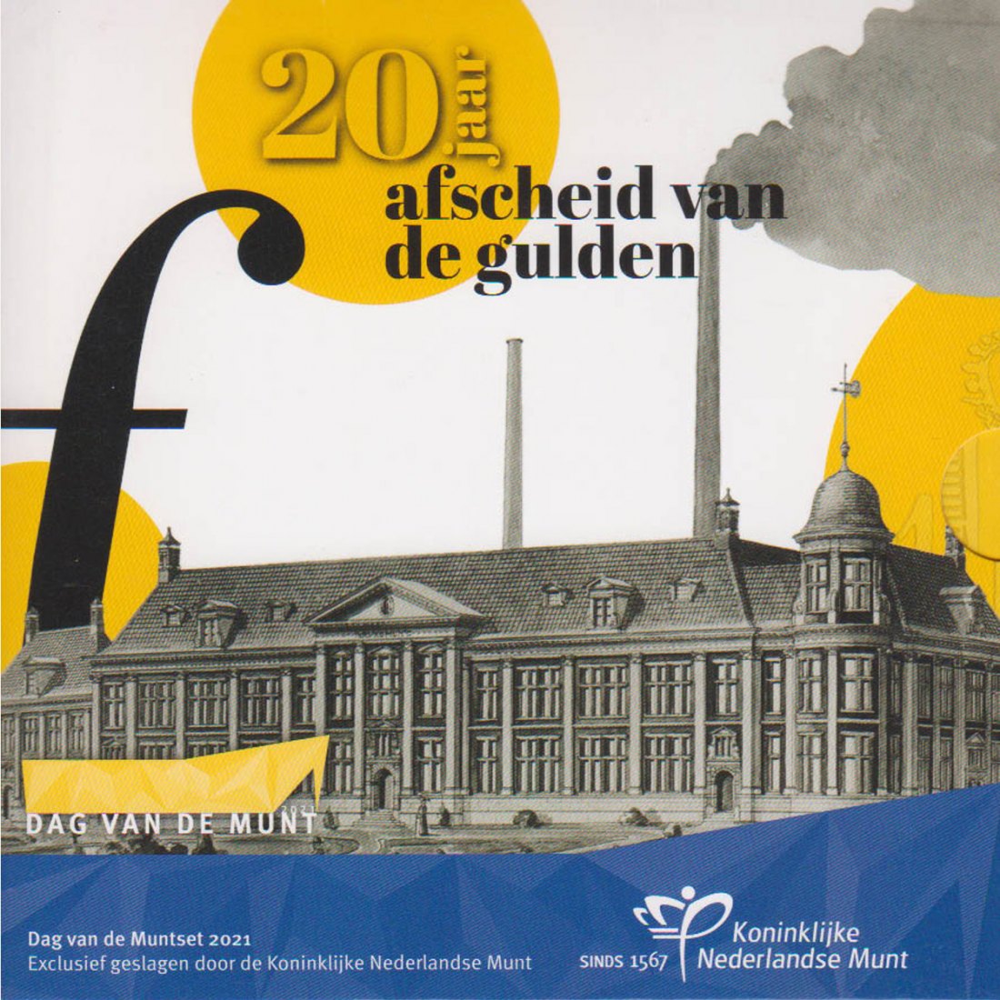  Offiz. Sonder-KMS Niederlande *Dag van de Muntset* 2021 nur 2.021 Stück!   