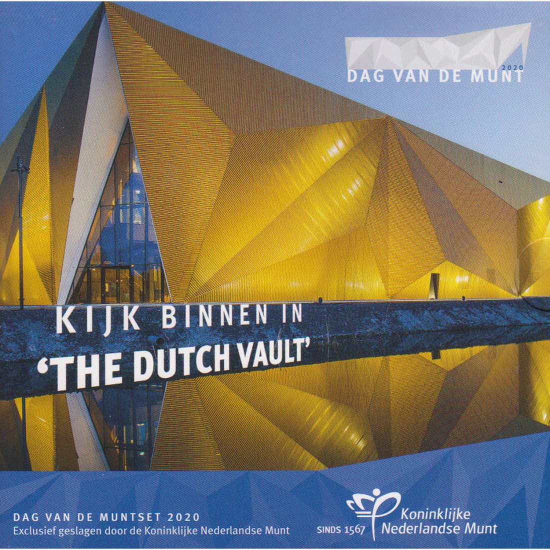  Offiz. Sonder-KMS Niederlande *Dag van de Muntset* 2020 nur 2.020 Stück!   