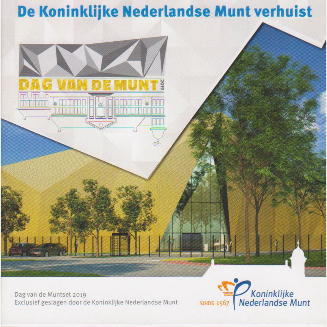  Offiz. Sonder-KMS Niederlande *Dag van de Muntset* 2019 nur 2.019 Stück!   