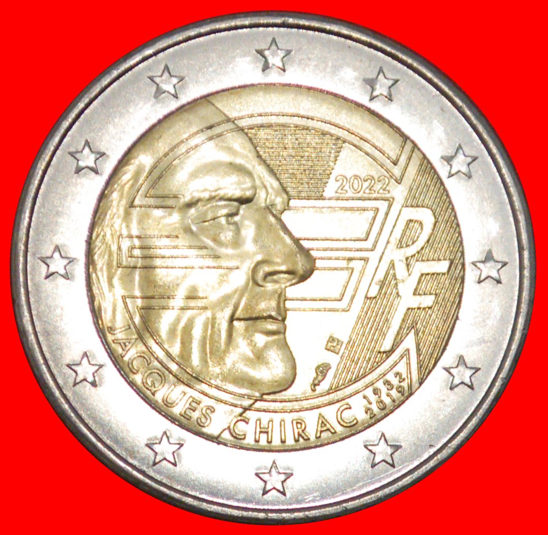  * SYMBOL € 1932-2019: FRANCE ★ 2 EURO 2022! UNC MINT LUSTRE! ★LOW START ★ NO RESERVE!   