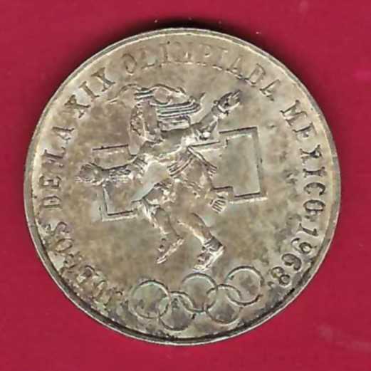  Mexico 25 Pesos 1968 Silber Münzen und Goldankauf Golden Gate Frank Maurer AB003   