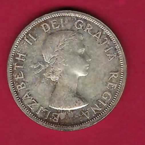  Canada 1 Dollar 1959 Silber 23,15 g. Münzen und Goldankauf Golden Gate Frank Maurer AB013   