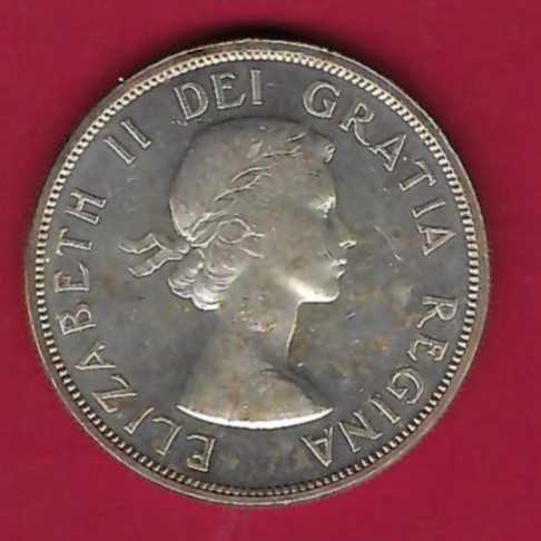  Canada 1 Dollar 1961 Silber 23,15 g. Münzen und Goldankauf Golden Gate Frank Maurer AB015   
