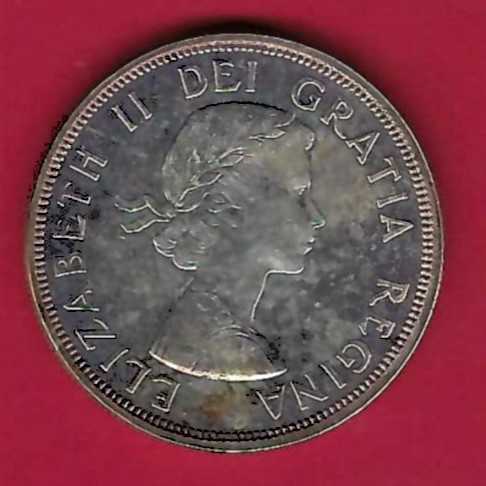  Canada 1 Dollar 1964 Silber 23,15 g. Münzen und Goldankauf Golden Gate Frank Maurer AB018   
