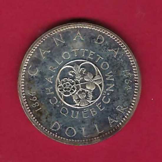  Canada 1 Dollar 1964 Silber 23,15 g. Münzen und Goldankauf Golden Gate Frank Maurer AB019   