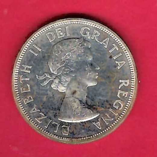 Canada 1 Dollar 1964 Silber 23,15 g. Münzen und Goldankauf Golden Gate Frank Maurer AB019   