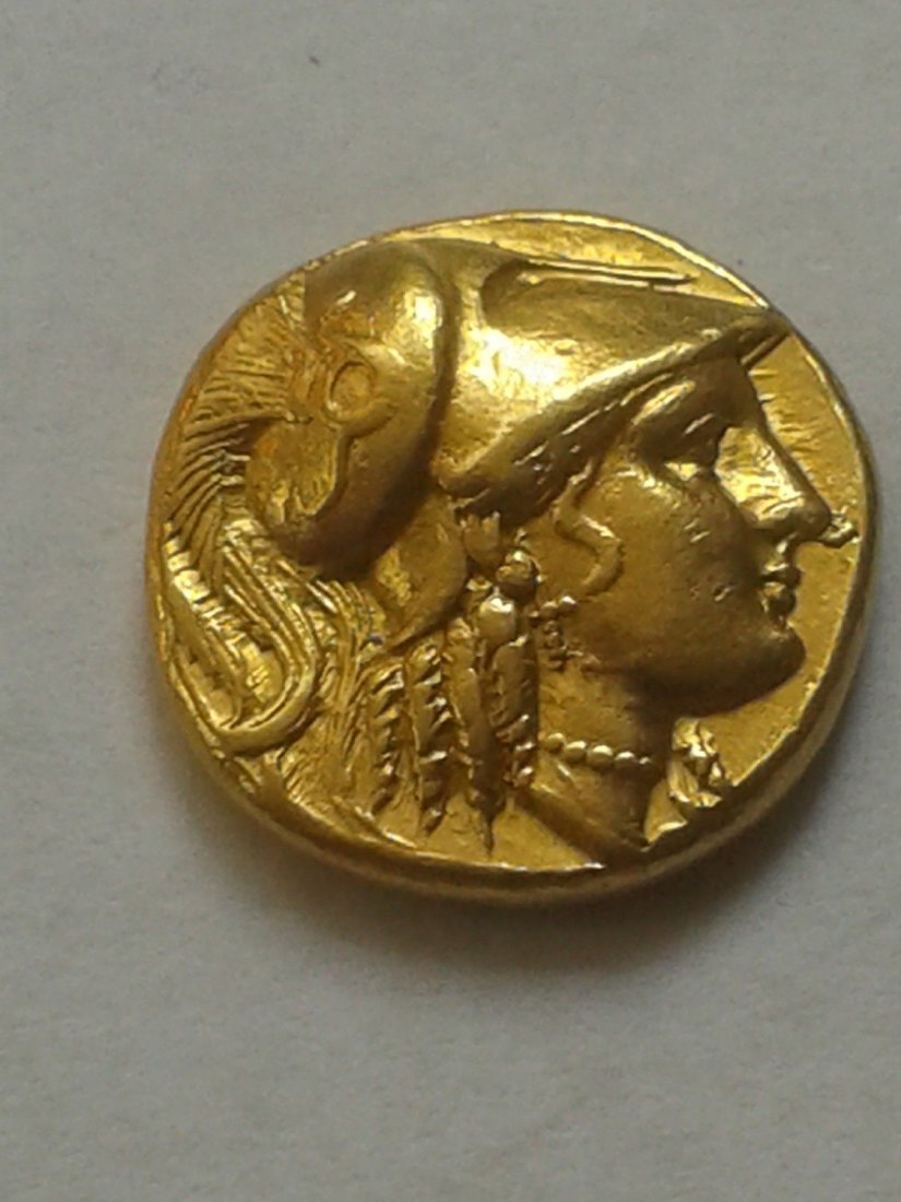  Original Gold Stater Makedonien Lampsakos Alexander der Grosse 336-323 v.Chr. 8,57g Gold   