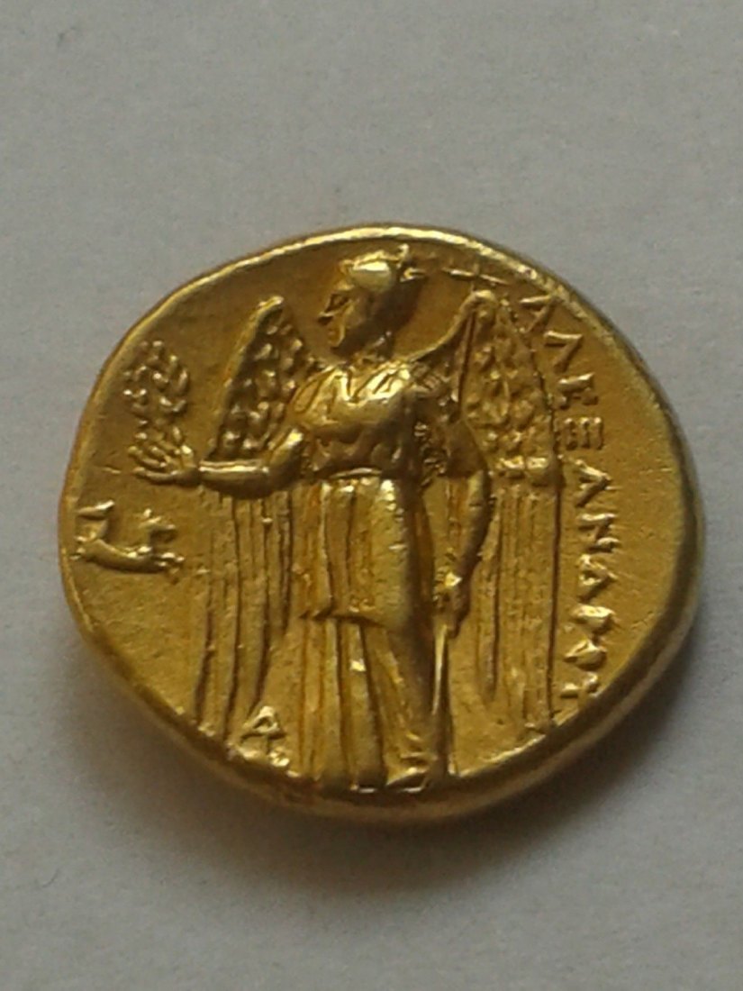  Original Gold Stater Makedonien Lampsakos Alexander der Grosse 336-323 v.Chr. 8,57g Gold   