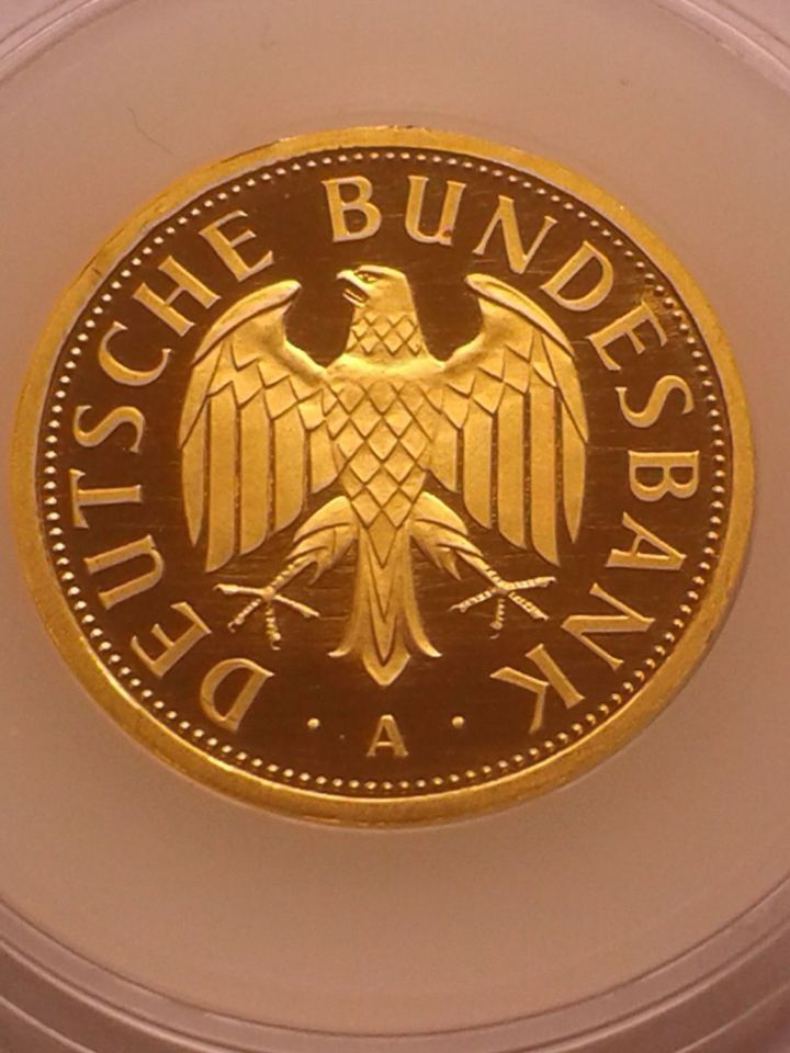  1 Goldmark 2001 1 DM 2001 Gold A Berlin 12g 999er Gold   