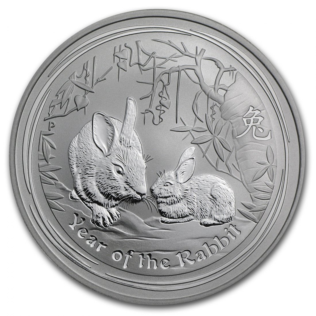  Australia 1 $ 2011 Rabbit Lunar II Serie 1 Unze Fein Silber   