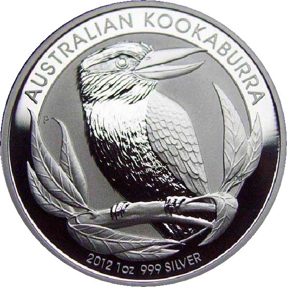  Australia Kookaburra 2012 1 Unze Fein Silber BU   