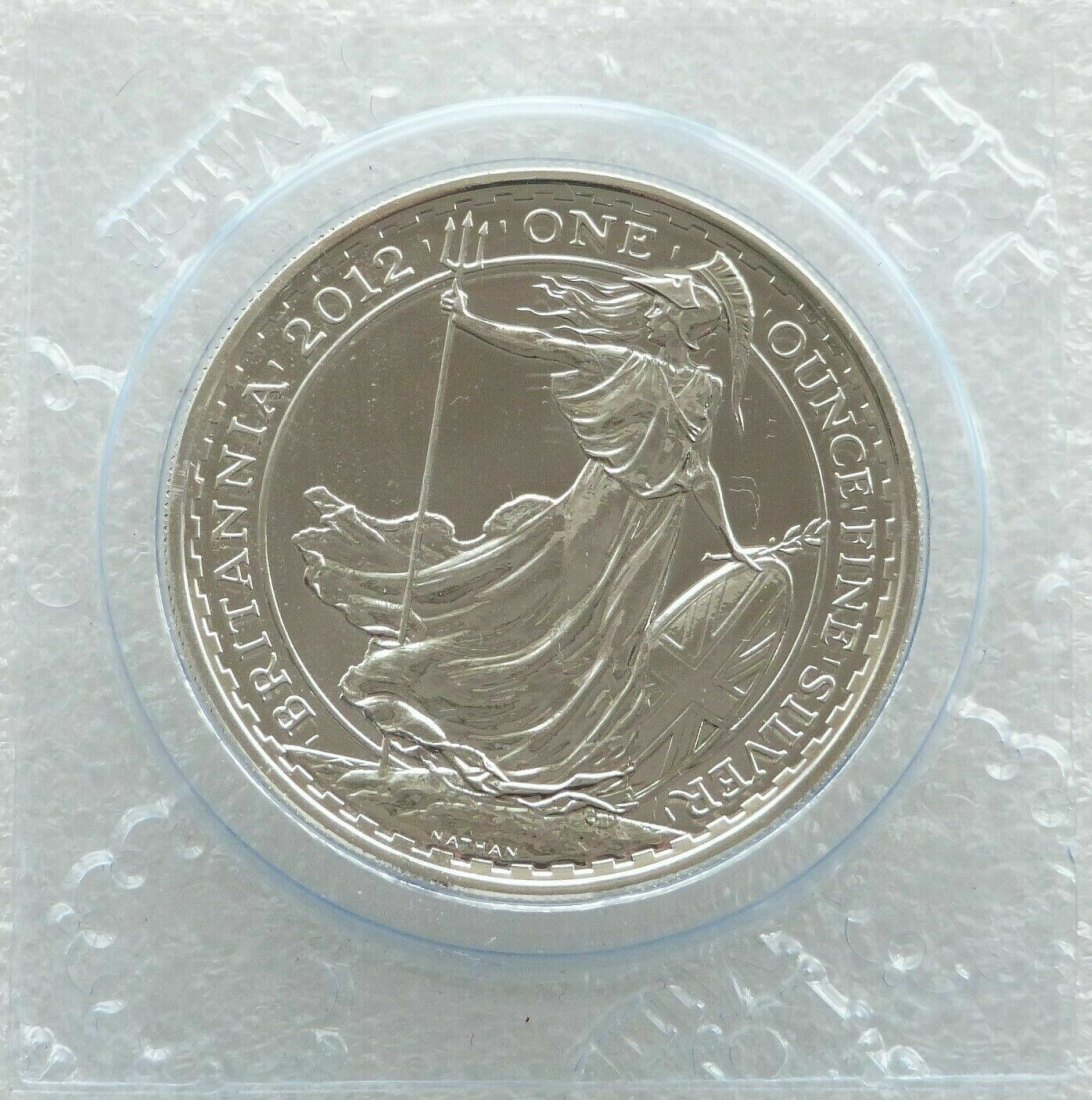  UK Britannia 2012 1 Unze Fein Silber BU   