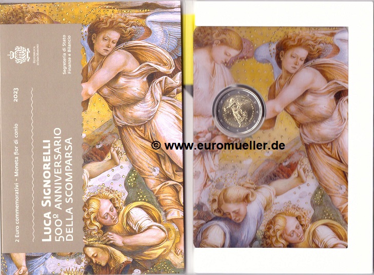 San Marino ...2 Euro Gedenkmünze...2023...L. Signorelli...bu.   