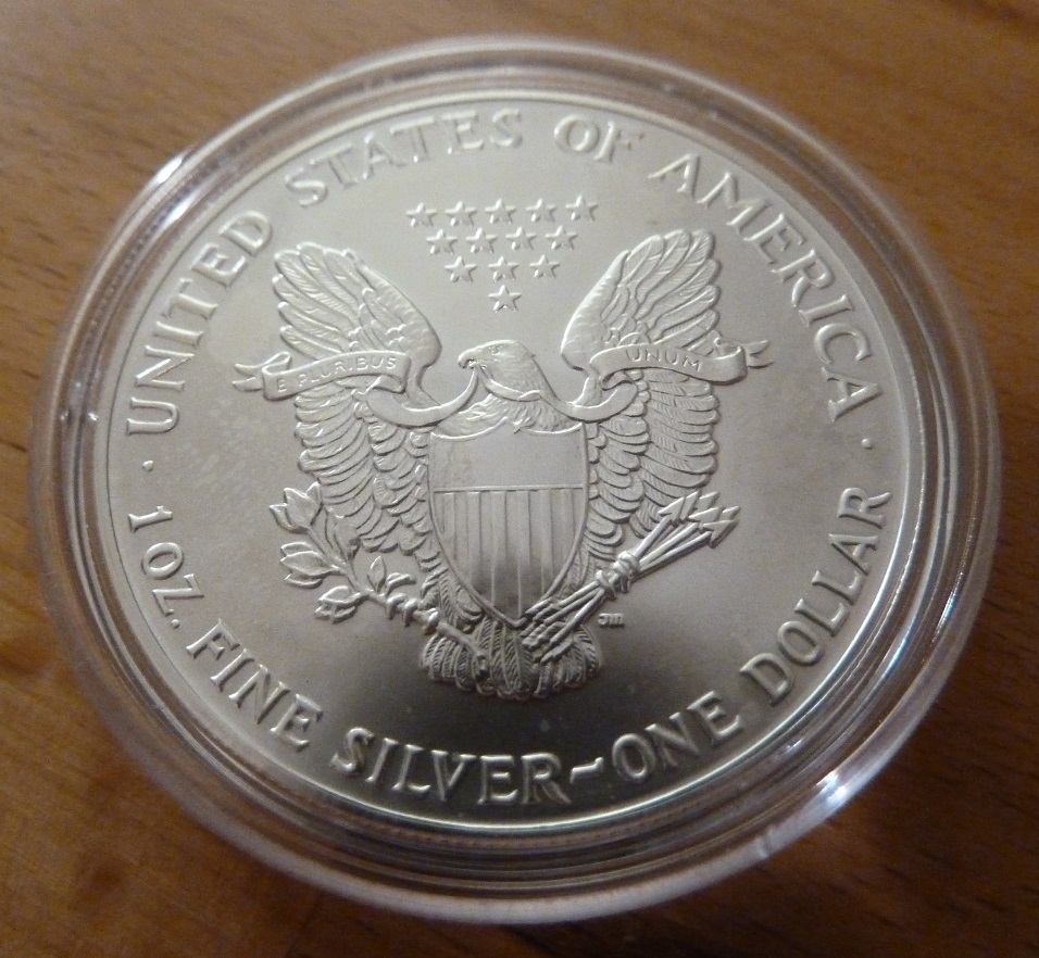  USA 1 Dollar 1991 Liberty/ 1 Oz Silber / Stgl.   