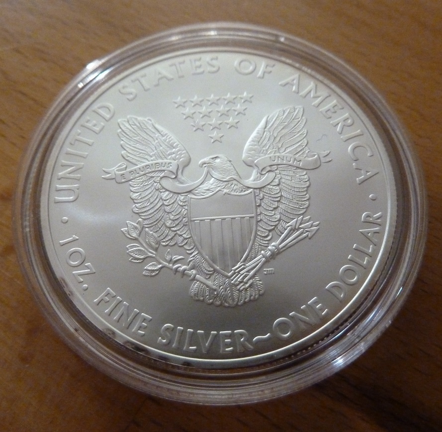  USA 1 Dollar 2008 Liberty/ 1 Oz Silber / Stgl.   