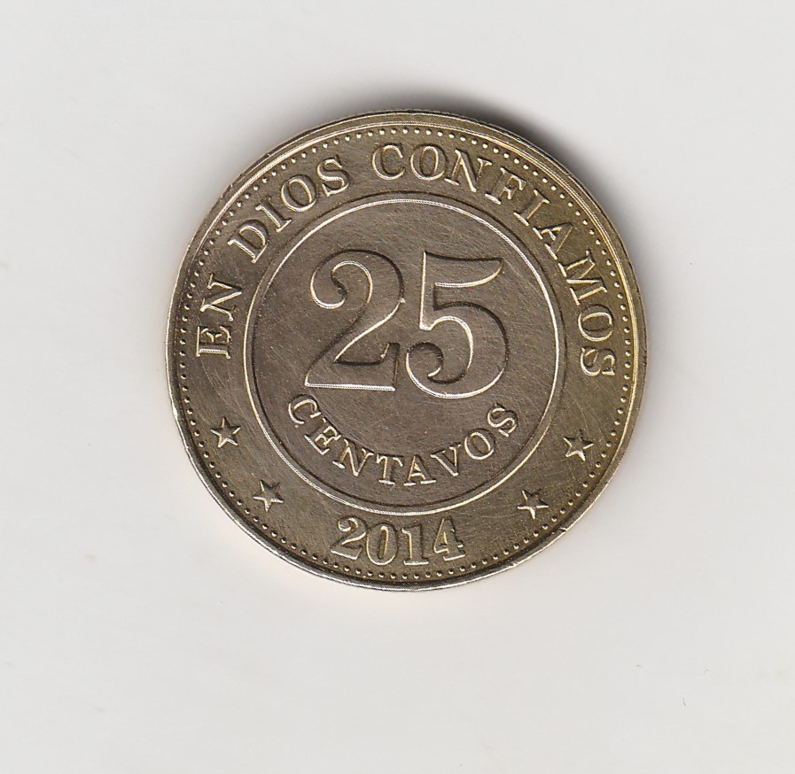  25 centavos  Nicaragua 2014  (N150)   