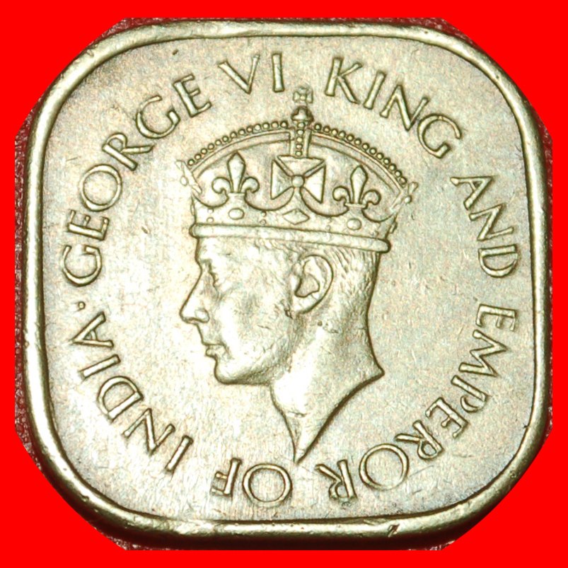  * GROSSBRITANNIEN 1939-1945: CEYLON★5 CENTS 1944 STEMPLE 1+A! GEORG VI. (1937-1952) OHNE VORBEHALT!   