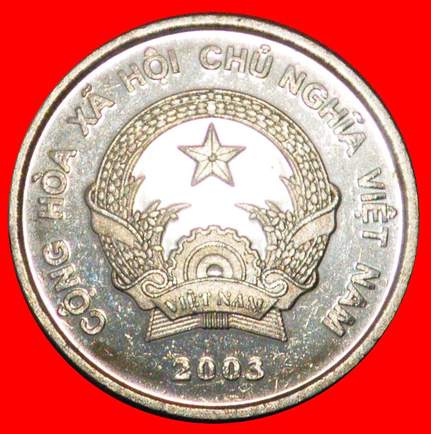  * FINLAND: COMMUNIST VIETNAM ★ 200 DONG 2003 UNC MINT LUSTRE!★LOW START ★ NO RESERVE!   